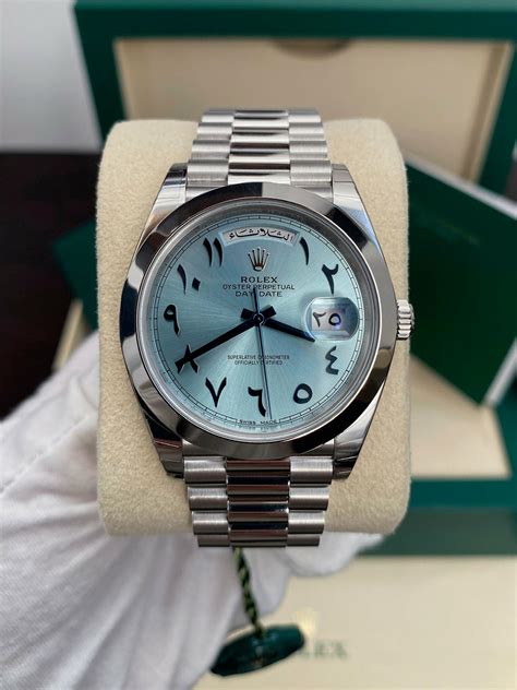 day date arabic rolex|rolex day date arabic dial.